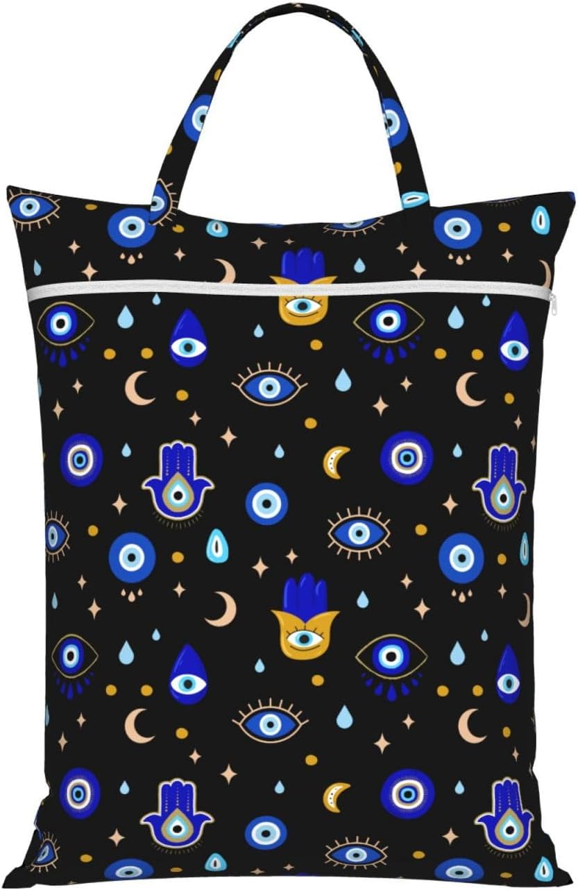 Animals Travel Laundry Bag Washable Waterproof Wet Bag Dirty Clothes Bag For Travel, Gym, Swimming Pool - Colors A