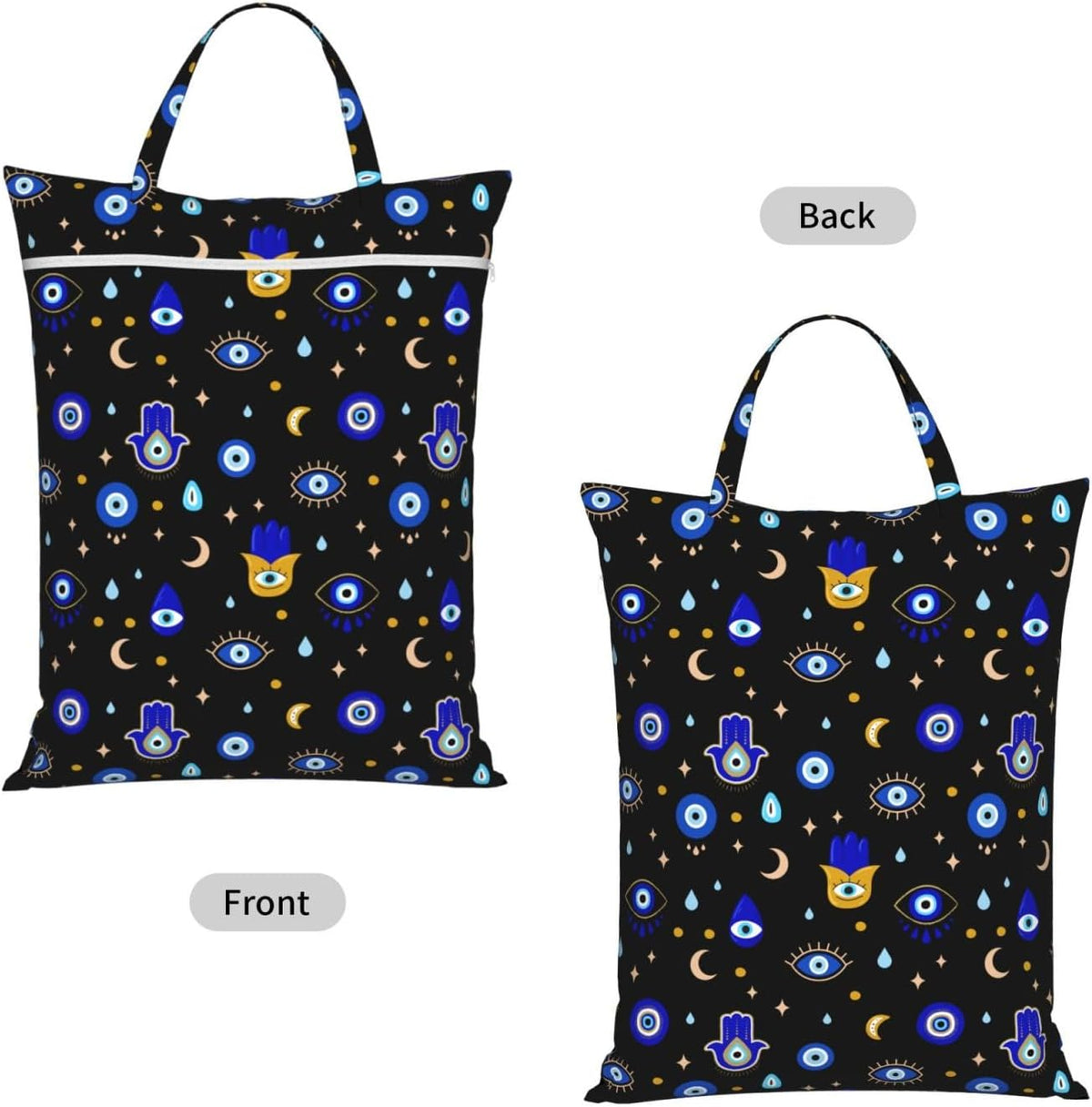 Animals Travel Laundry Bag Washable Waterproof Wet Bag Dirty Clothes Bag For Travel, Gym, Swimming Pool - Colors A