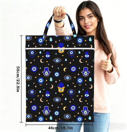 Animals Travel Laundry Bag Washable Waterproof Wet Bag Dirty Clothes Bag For Travel, Gym, Swimming Pool - Colors A