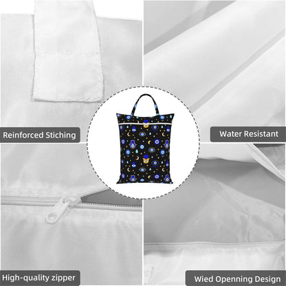 Animals Travel Laundry Bag Washable Waterproof Wet Bag Dirty Clothes Bag For Travel, Gym, Swimming Pool - Colors A