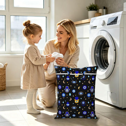 Animals Travel Laundry Bag Washable Waterproof Wet Bag Dirty Clothes Bag For Travel, Gym, Swimming Pool - Colors A
