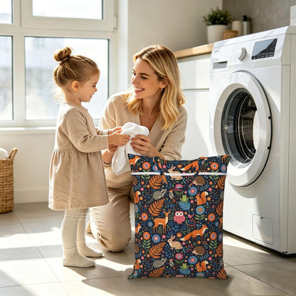 Animals Travel Laundry Bag Washable Waterproof Wet Bag Dirty Clothes Bag For Travel, Gym, Swimming Pool - Colors A