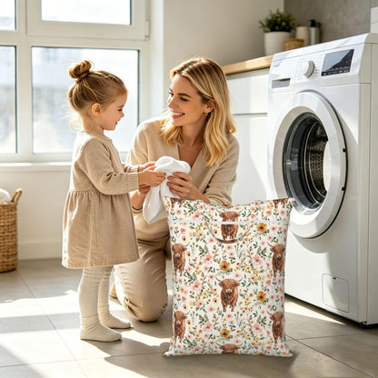 Animals Travel Laundry Bag Washable Waterproof Wet Bag Dirty Clothes Bag For Travel, Gym, Swimming Pool - Colors A