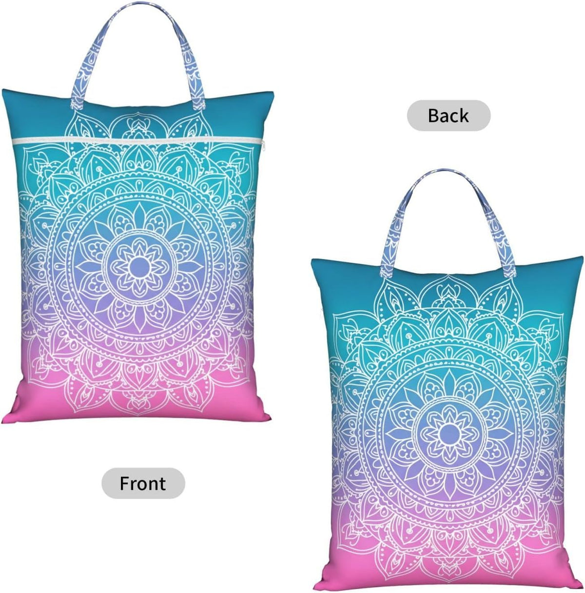 Animals Travel Laundry Bag Washable Waterproof Wet Bag Dirty Clothes Bag For Travel, Gym, Swimming Pool - Colors A