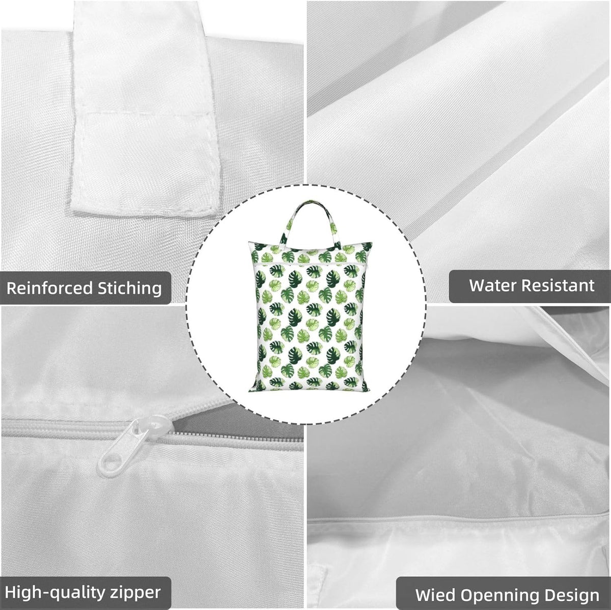 Animals Travel Laundry Bag Washable Waterproof Wet Bag Dirty Clothes Bag For Travel, Gym, Swimming Pool - Colors A