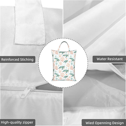 Animals Travel Laundry Bag Washable Waterproof Wet Bag Dirty Clothes Bag For Travel, Gym, Swimming Pool - Colors A