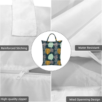 Animals Travel Laundry Bag Washable Waterproof Wet Bag Dirty Clothes Bag For Travel, Gym, Swimming Pool - Colors A