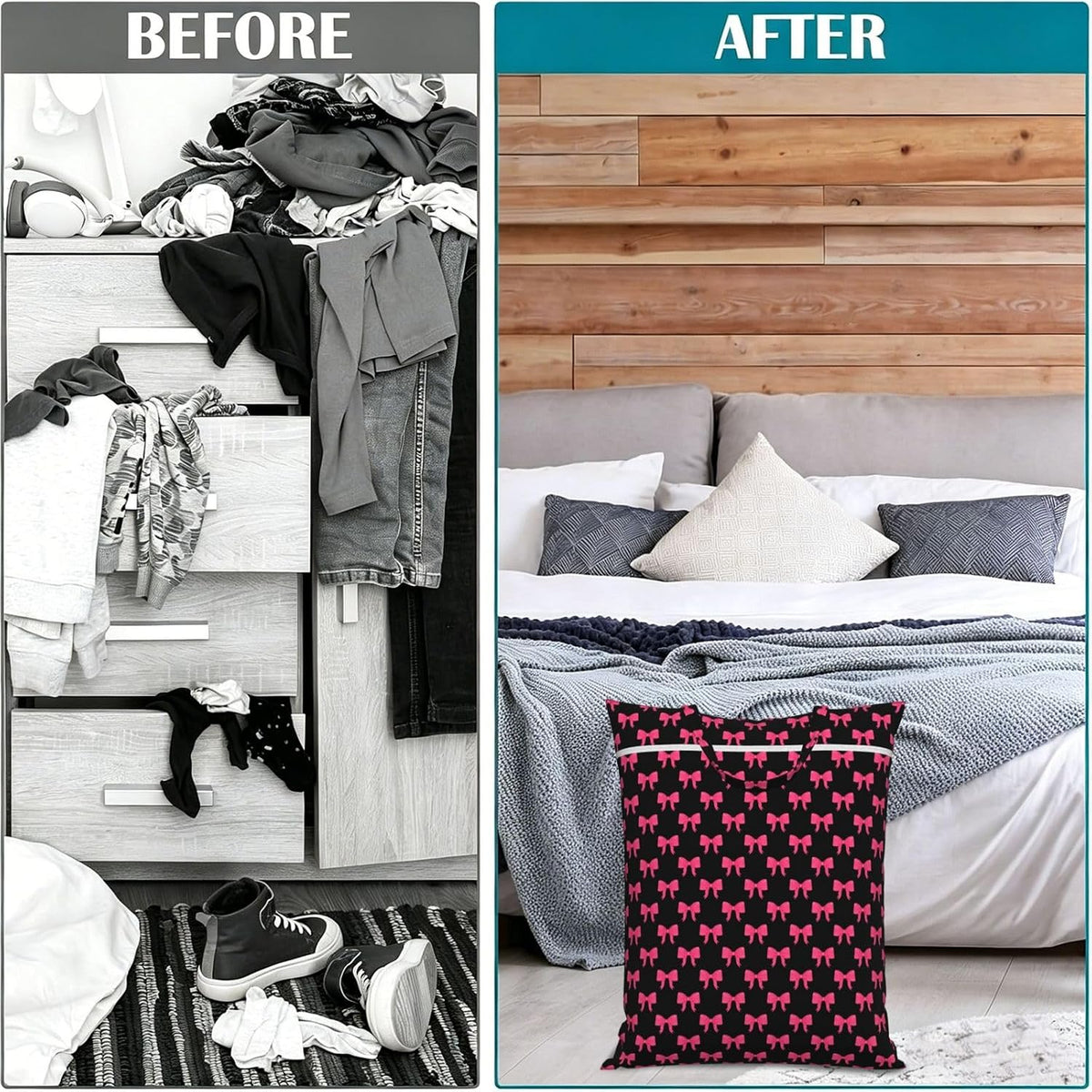 Animals Travel Laundry Bag Washable Waterproof Wet Bag Dirty Clothes Bag For Travel, Gym, Swimming Pool - Colors A