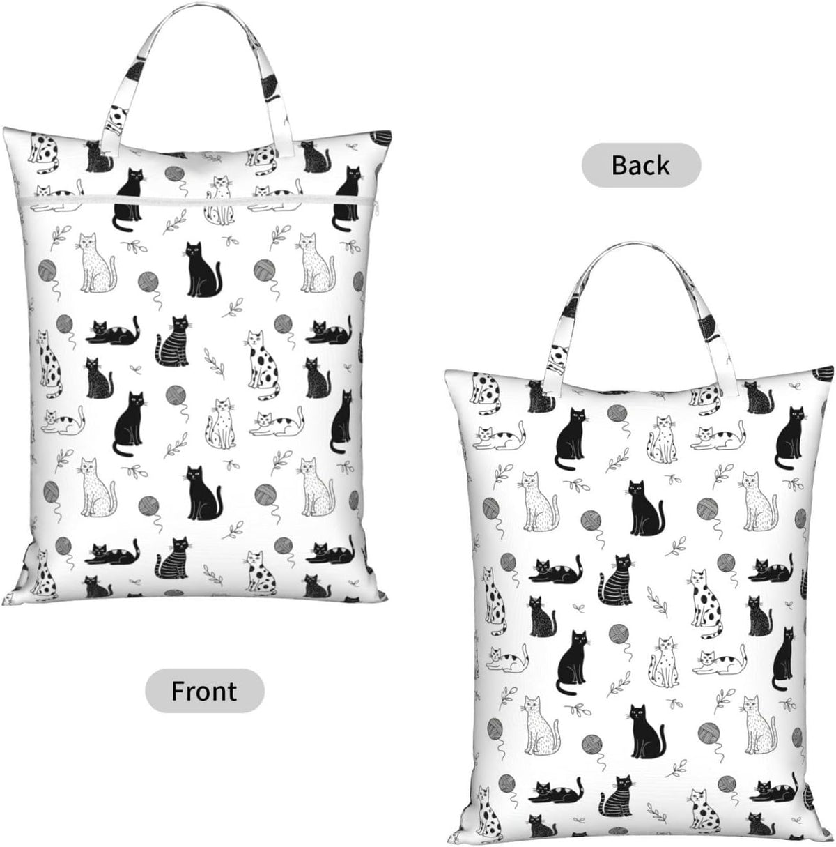 Animals Travel Laundry Bag Washable Waterproof Wet Bag Dirty Clothes Bag For Travel, Gym, Swimming Pool - Colors A