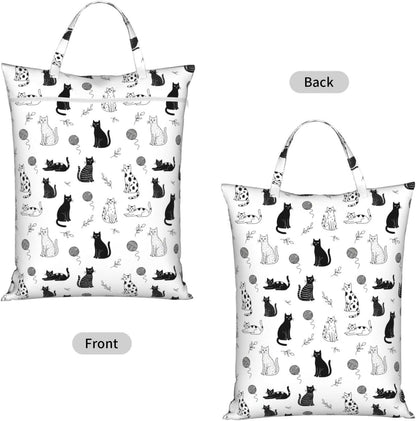Animals Travel Laundry Bag Washable Waterproof Wet Bag Dirty Clothes Bag For Travel, Gym, Swimming Pool - Colors A