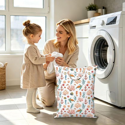 Animals Travel Laundry Bag Washable Waterproof Wet Bag Dirty Clothes Bag For Travel, Gym, Swimming Pool - Colors A