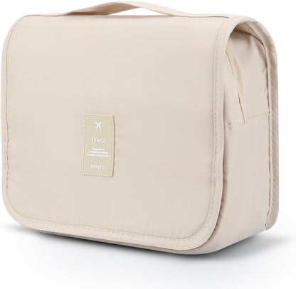 Hanging Toiletry Bag - Large Cosmetic Makeup Travel Organizer for Men & Women with Sturdy Hook