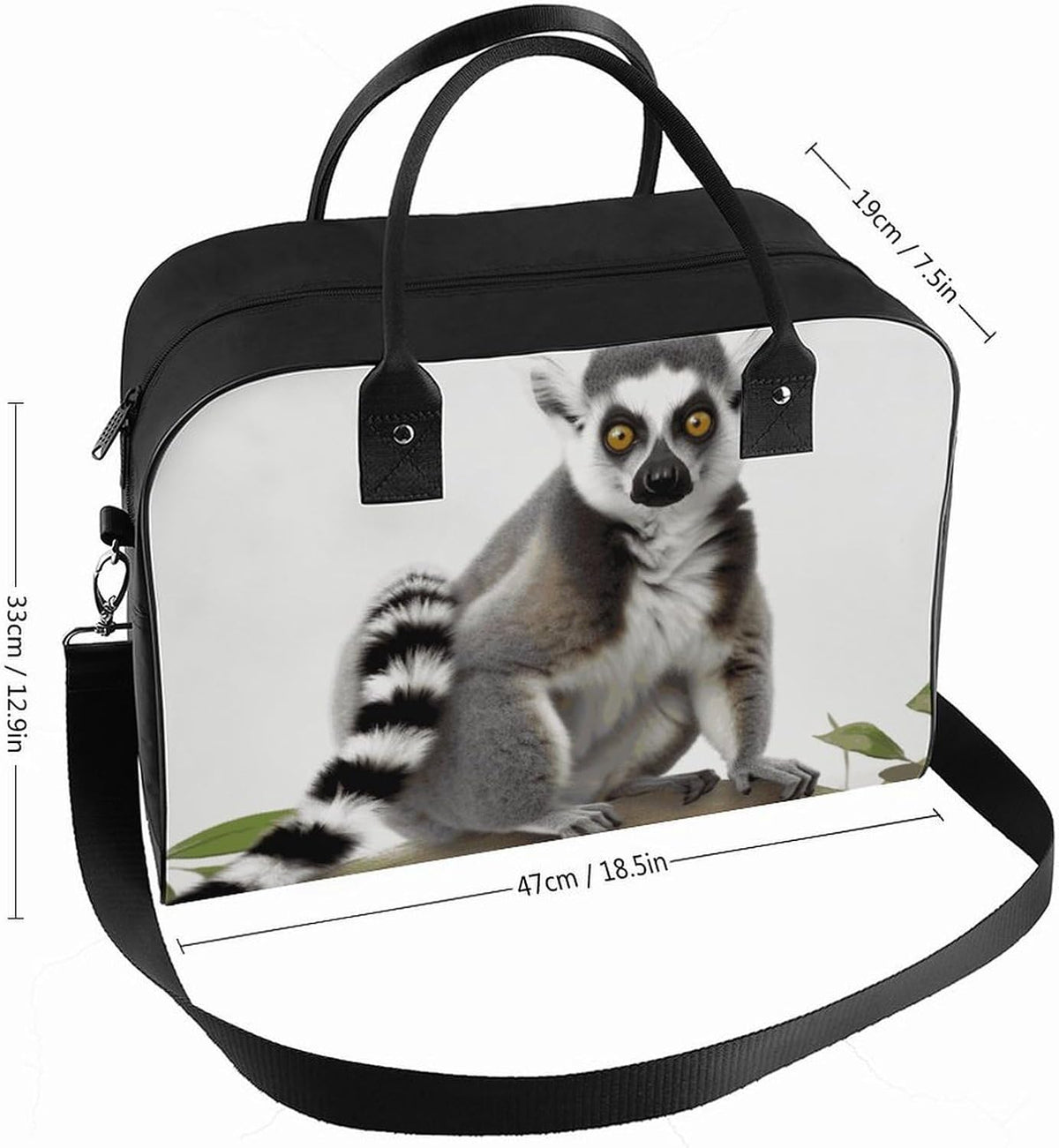 Butterfly Night Nylon Tote Bag Large Capacity Carry On Handbag Luggage Sleeve Laptop Compartment for Work Travel