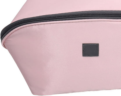 Bra Storage Bag Large Capacity | Keeps Bras in Shape on the Go | Travel Underwear Organizer with Separate Compartments | Luxurious Polyester Fabric, Lightweight for Carry - On