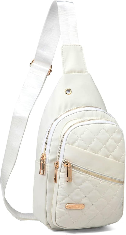 AOSTIHOT Small Sling Backpack Crossbody Sling Bag for Women Men, Casual Chest Daypack Cross Body