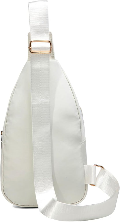 AOSTIHOT Small Sling Backpack Crossbody Sling Bag for Women Men, Casual Chest Daypack Cross Body