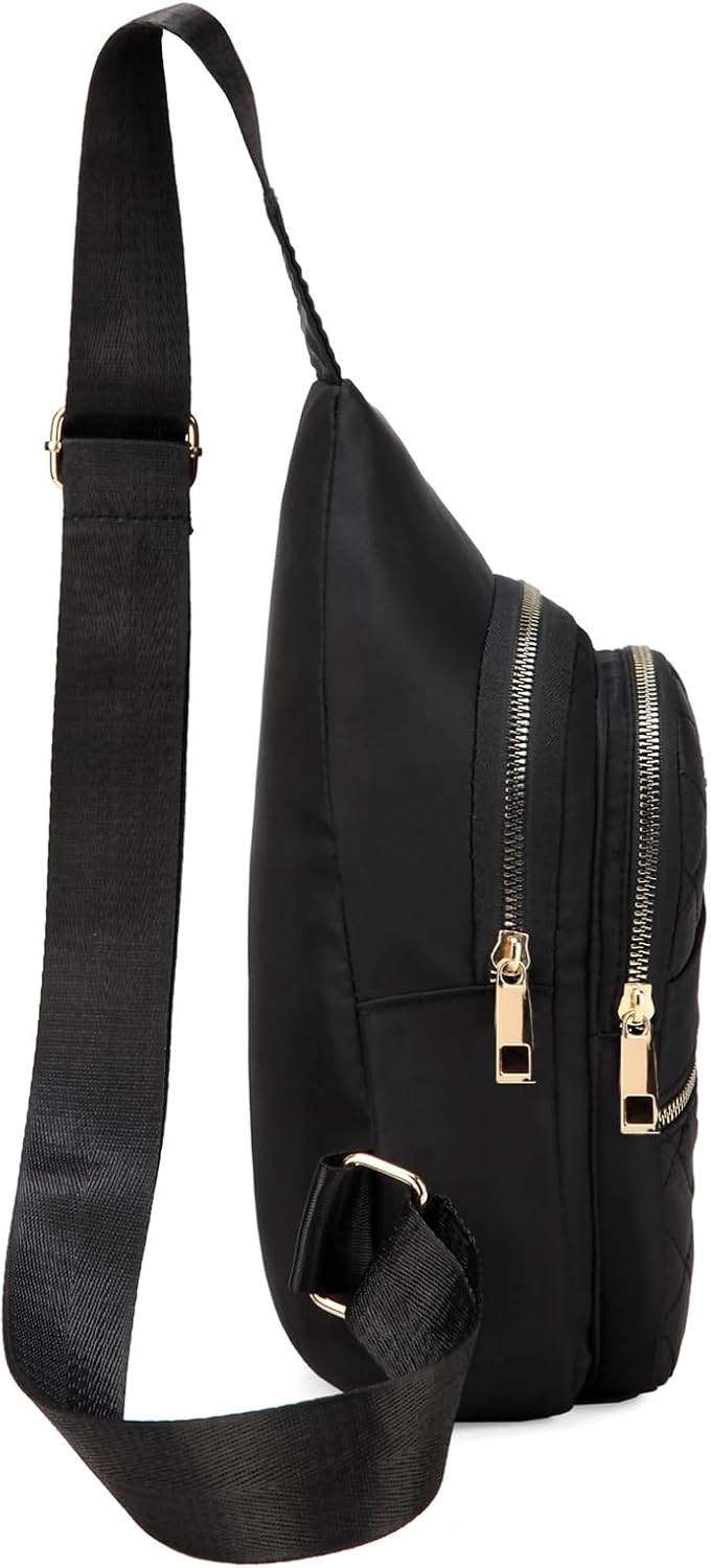 AOSTIHOT Small Sling Backpack Crossbody Sling Bag for Women Men, Casual Chest Daypack Cross Body