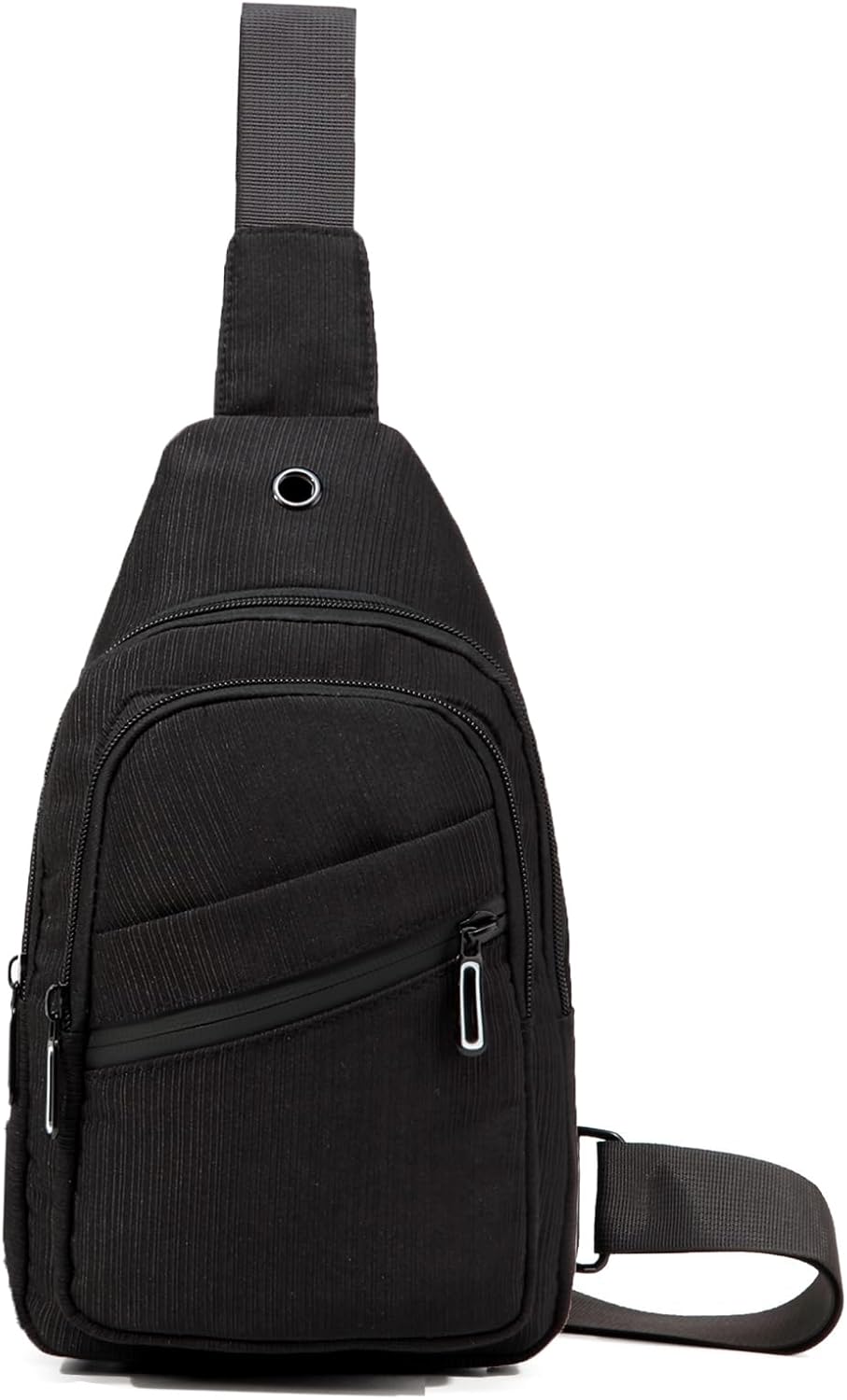 AOSTIHOT Small Sling Backpack Crossbody Sling Bag for Women Men, Casual Chest Daypack Cross Body