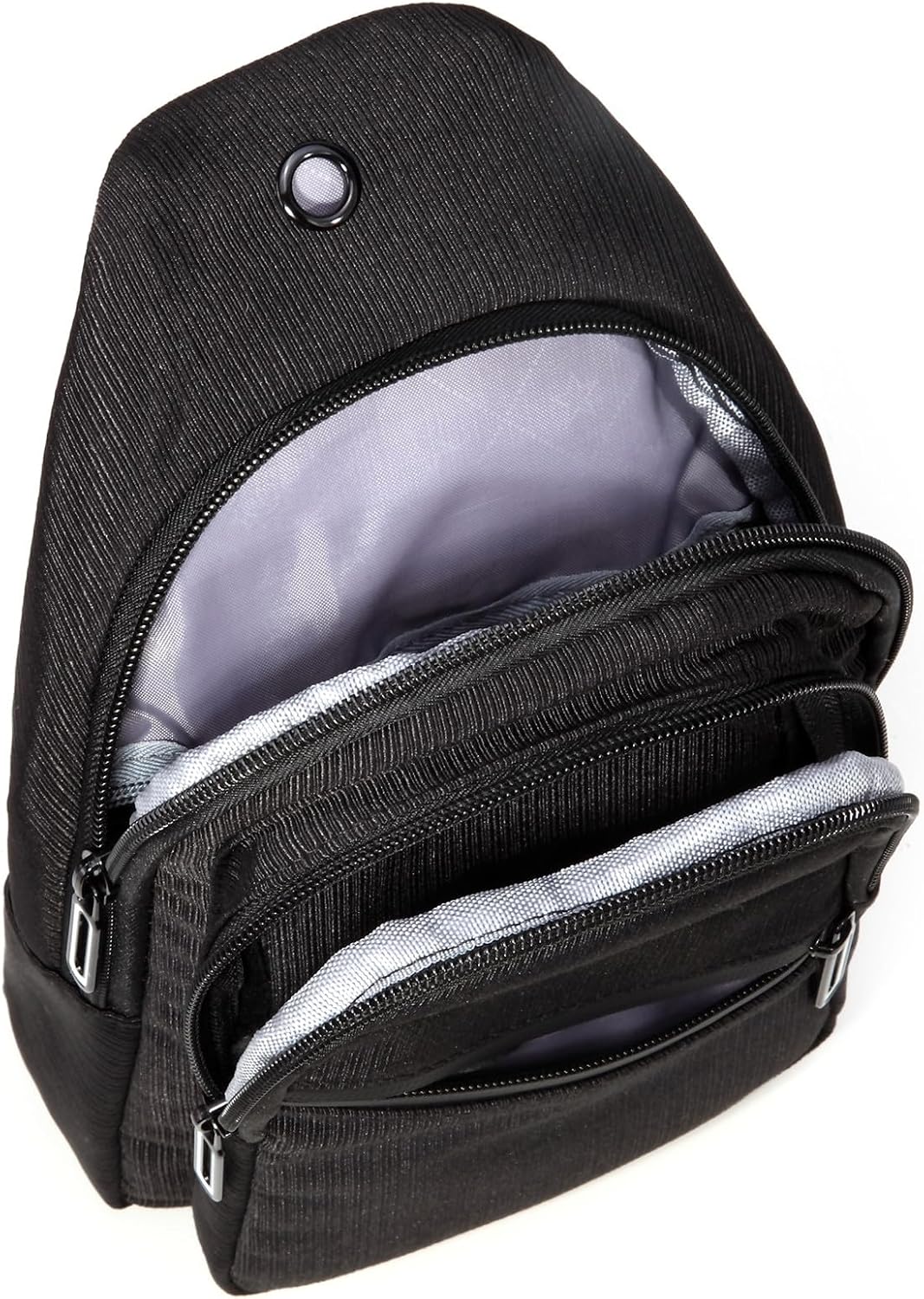 AOSTIHOT Small Sling Backpack Crossbody Sling Bag for Women Men, Casual Chest Daypack Cross Body