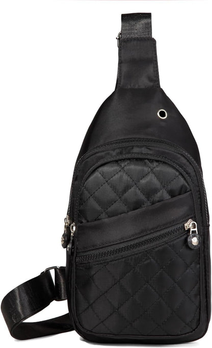 AOSTIHOT Small Sling Backpack Crossbody Sling Bag for Women Men, Casual Chest Daypack Cross Body