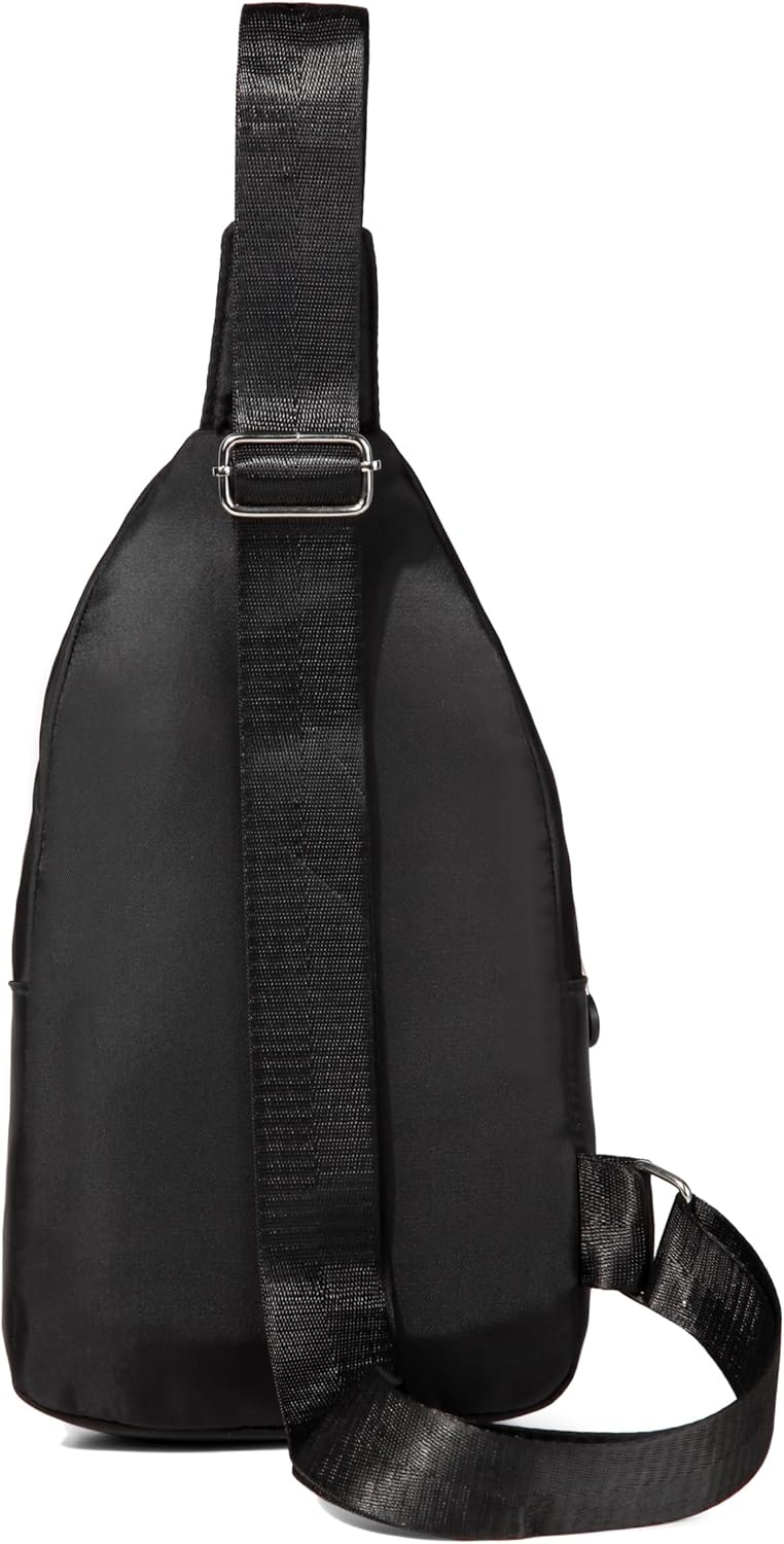AOSTIHOT Small Sling Backpack Crossbody Sling Bag for Women Men, Casual Chest Daypack Cross Body