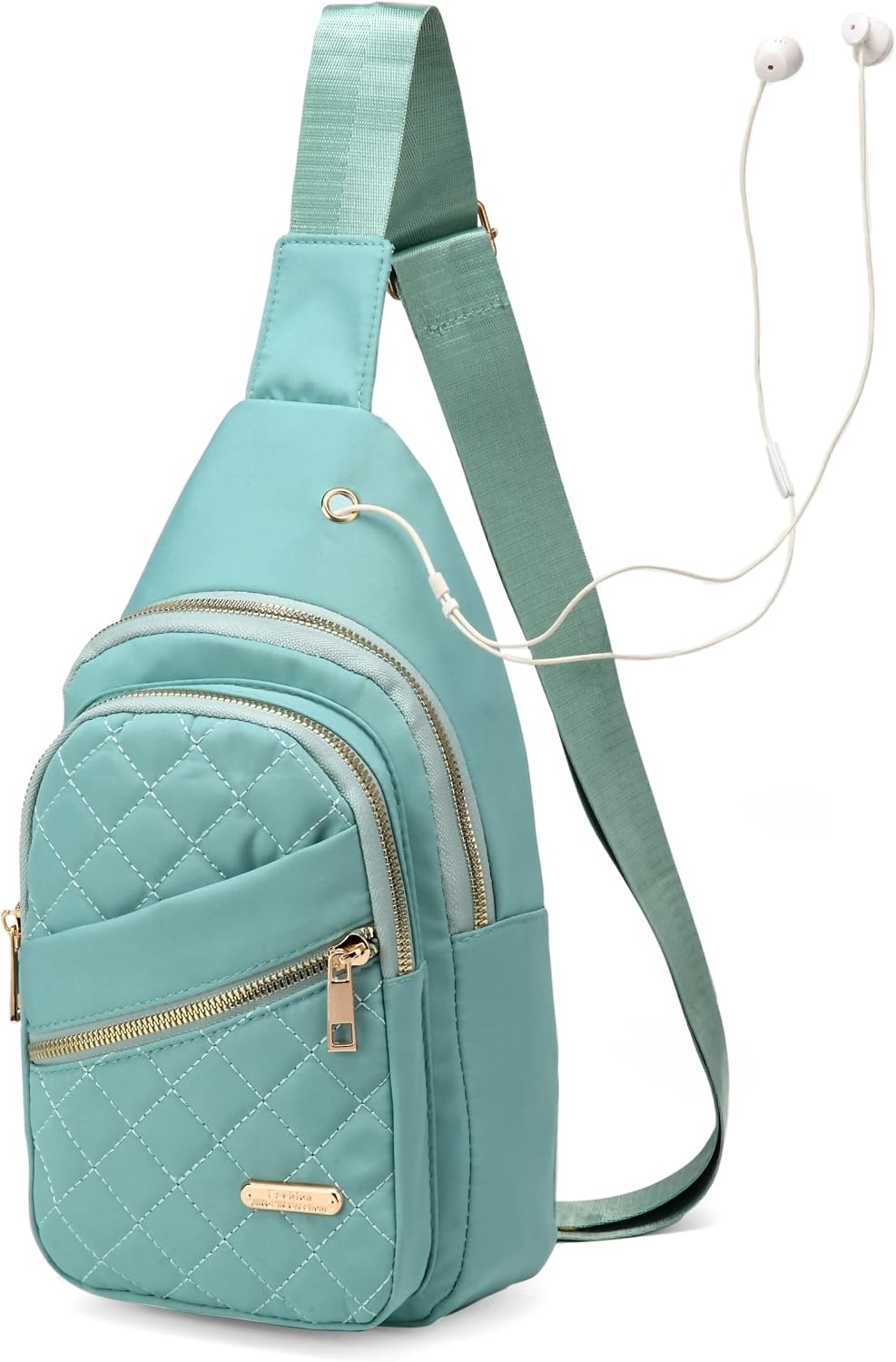 AOSTIHOT Small Sling Backpack Crossbody Sling Bag for Women Men, Casual Chest Daypack Cross Body