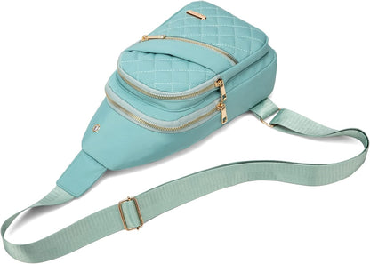 AOSTIHOT Small Sling Backpack Crossbody Sling Bag for Women Men, Casual Chest Daypack Cross Body