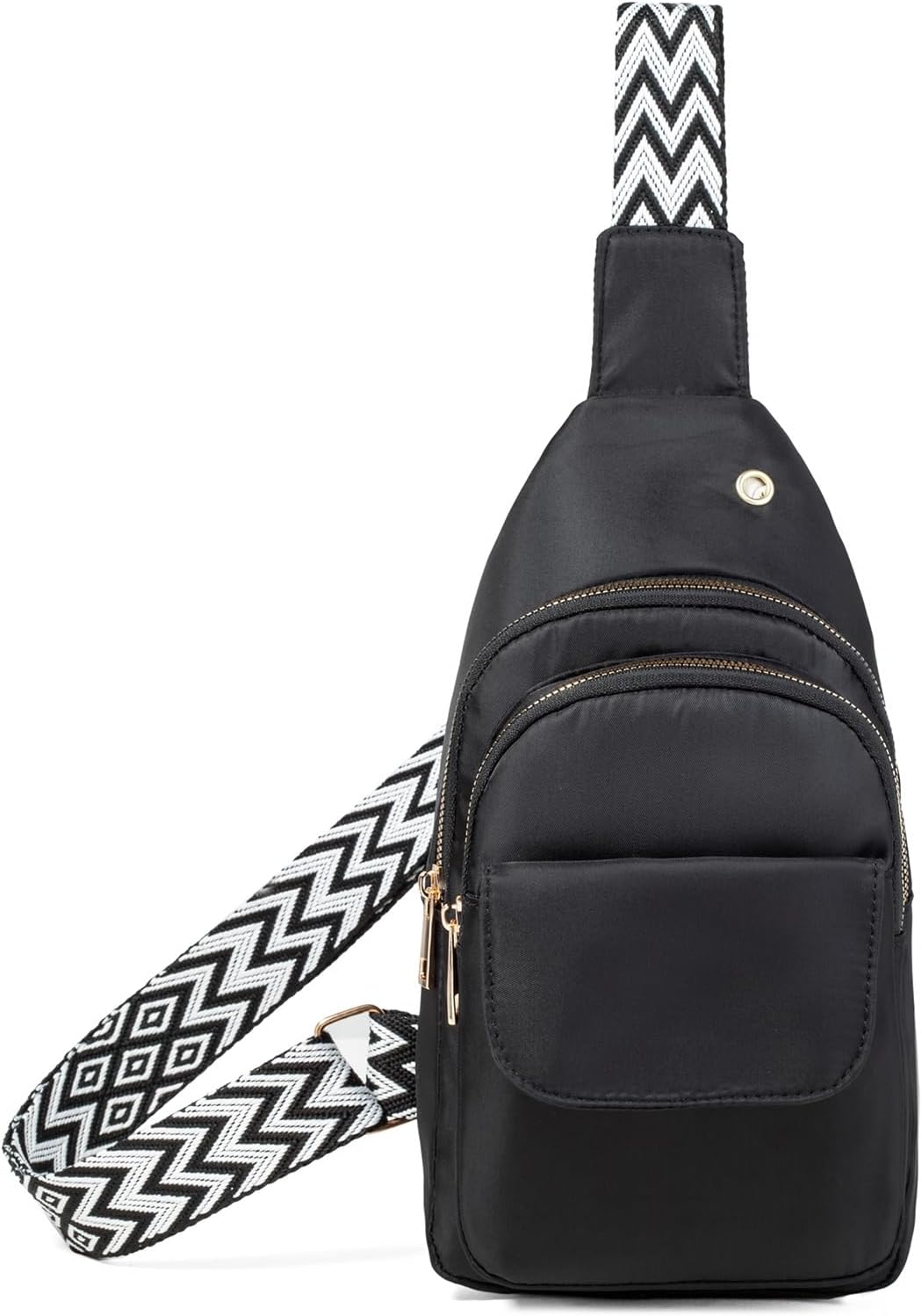 AOSTIHOT Small Sling Backpack Crossbody Sling Bag for Women Men, Casual Chest Daypack Cross Body