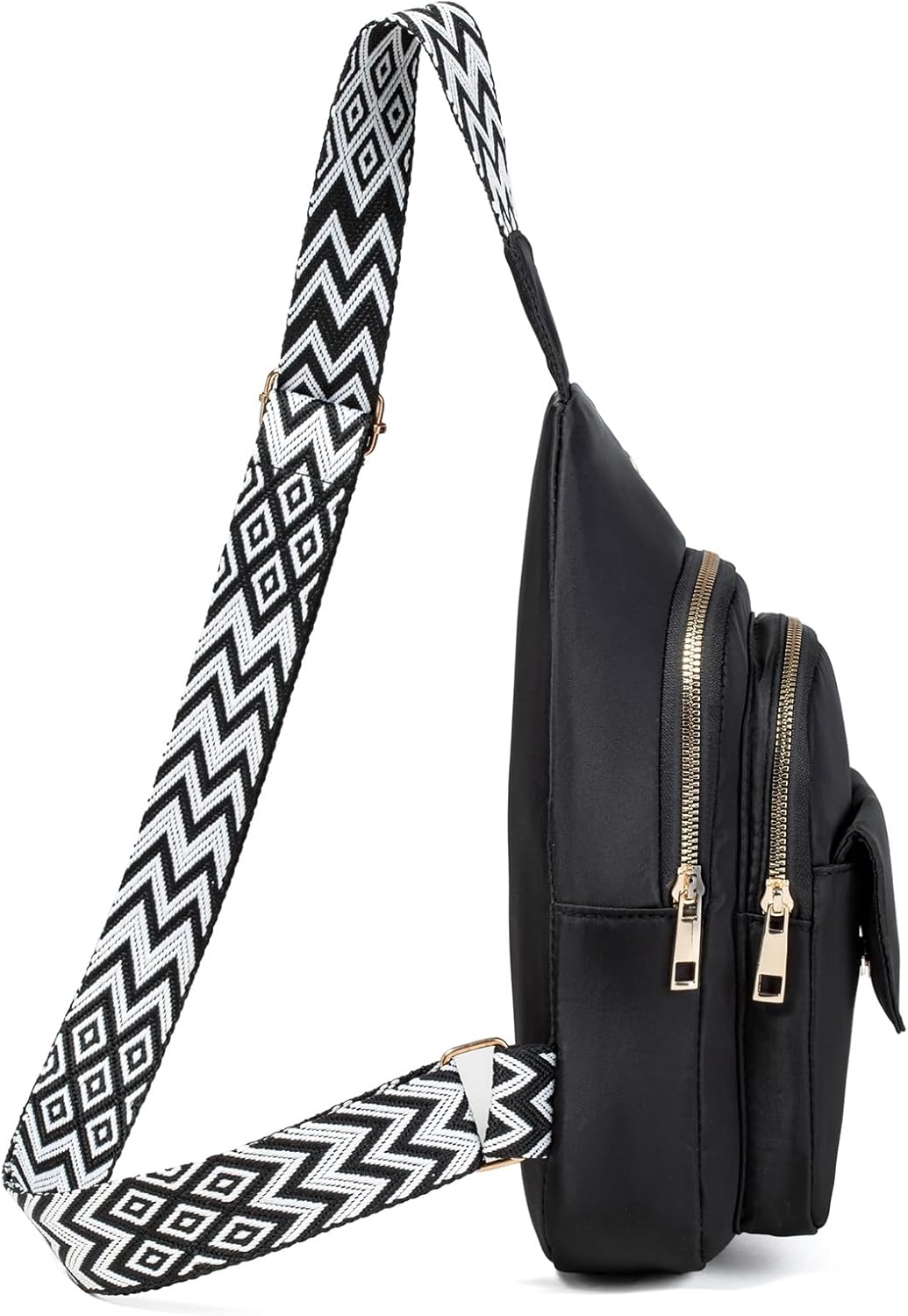 AOSTIHOT Small Sling Backpack Crossbody Sling Bag for Women Men, Casual Chest Daypack Cross Body
