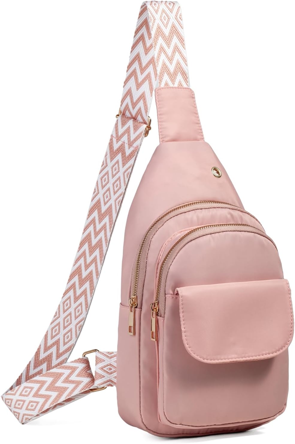 AOSTIHOT Small Sling Backpack Crossbody Sling Bag for Women Men, Casual Chest Daypack Cross Body