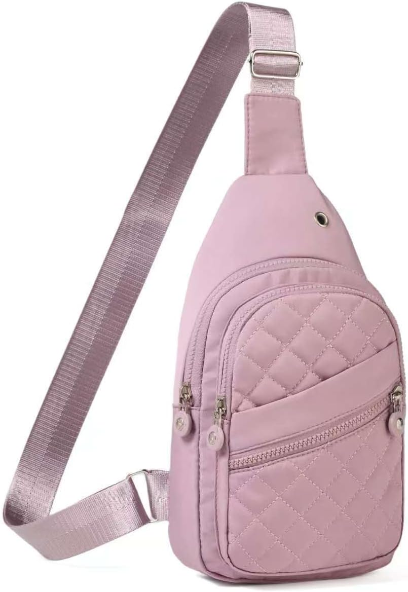 AOSTIHOT Small Sling Backpack Crossbody Sling Bag for Women Men, Casual Chest Daypack Cross Body
