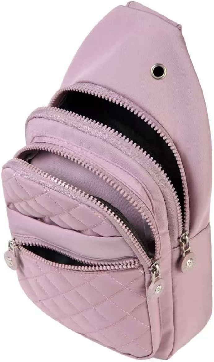 AOSTIHOT Small Sling Backpack Crossbody Sling Bag for Women Men, Casual Chest Daypack Cross Body