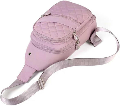 AOSTIHOT Small Sling Backpack Crossbody Sling Bag for Women Men, Casual Chest Daypack Cross Body