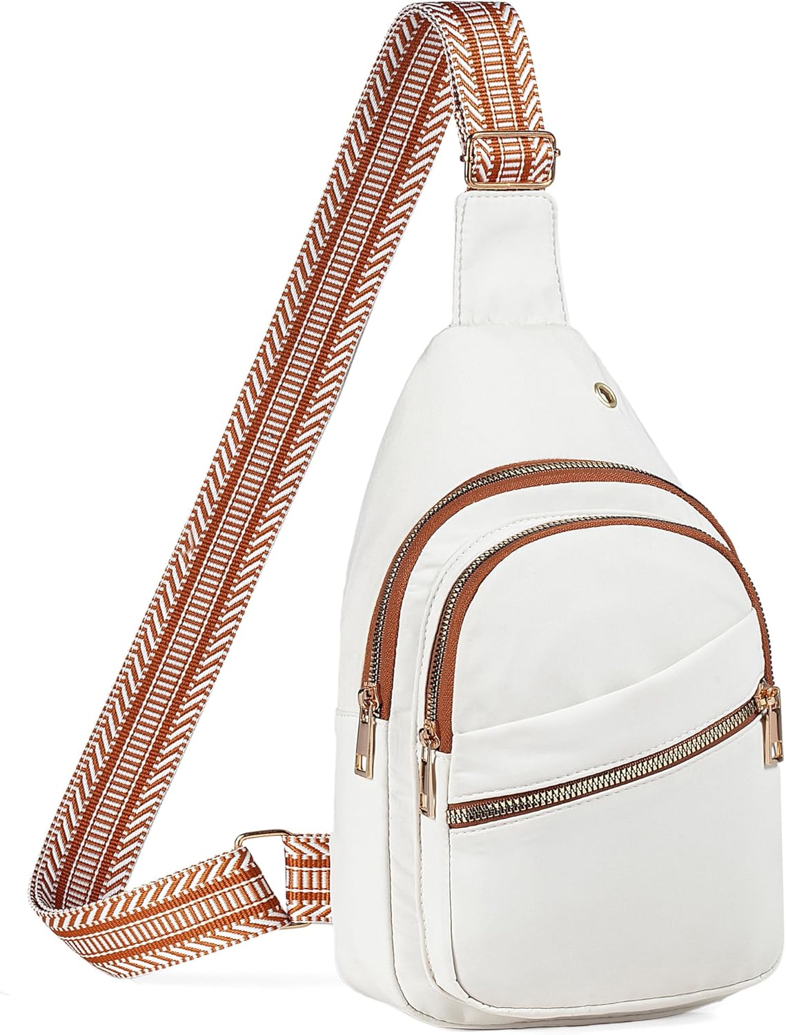 AOSTIHOT Small Sling Backpack Crossbody Sling Bag for Women Men, Casual Chest Daypack Cross Body
