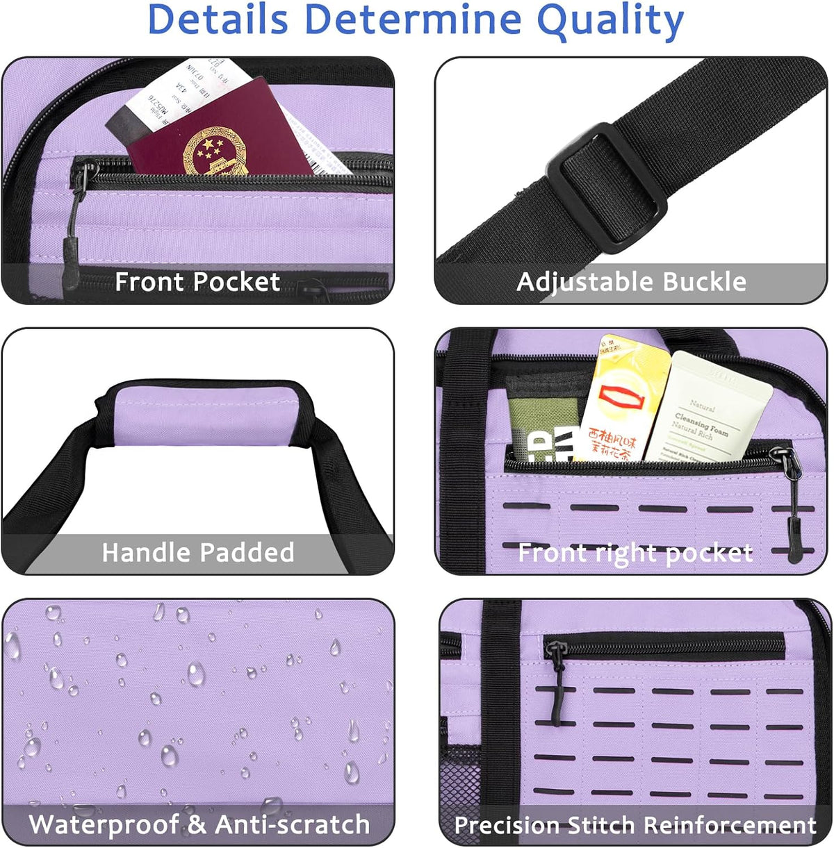Foldable Travel Duffle Bag for Men Women, Waterproof with Shoe Compartment, 80L 120L Large Collapsible Luggage Bag, Lightweight Packable Duffel for Travel Sports Gym Airline Carry On Checked Bag
