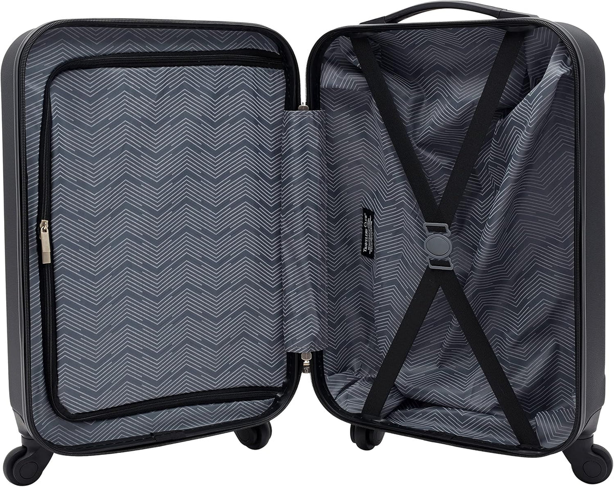 Cosmo Luggage, Silver-20, 20-Inch