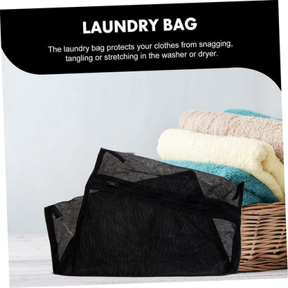 Mesh Laundry Bags 8-Pack with Zipper for Delicates Washing and Travel Storage Organizer for Bras Socks Underwear Clothes Protection