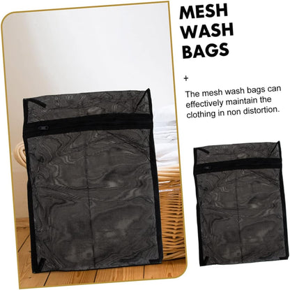 Mesh Laundry Bags 8-Pack with Zipper for Delicates Washing and Travel Storage Organizer for Bras Socks Underwear Clothes Protection