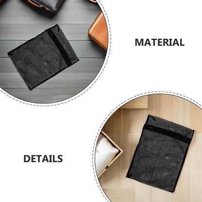 Mesh Laundry Bags 8-Pack with Zipper for Delicates Washing and Travel Storage Organizer for Bras Socks Underwear Clothes Protection