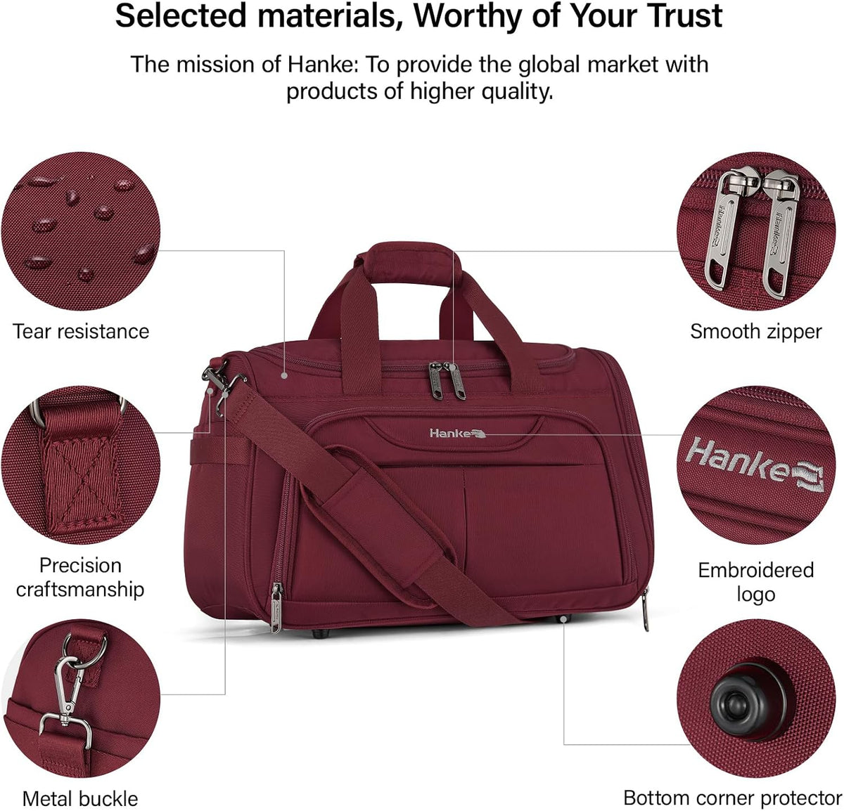 Small Underseat Carry On Luggage Bags for Travel with 10 Pockets. | Airline Approved Foldable Personal Bag w/ Luggage Sleeve; Tote Duffle & Bento Bag, Flight Attendant Weekender for Men & Women