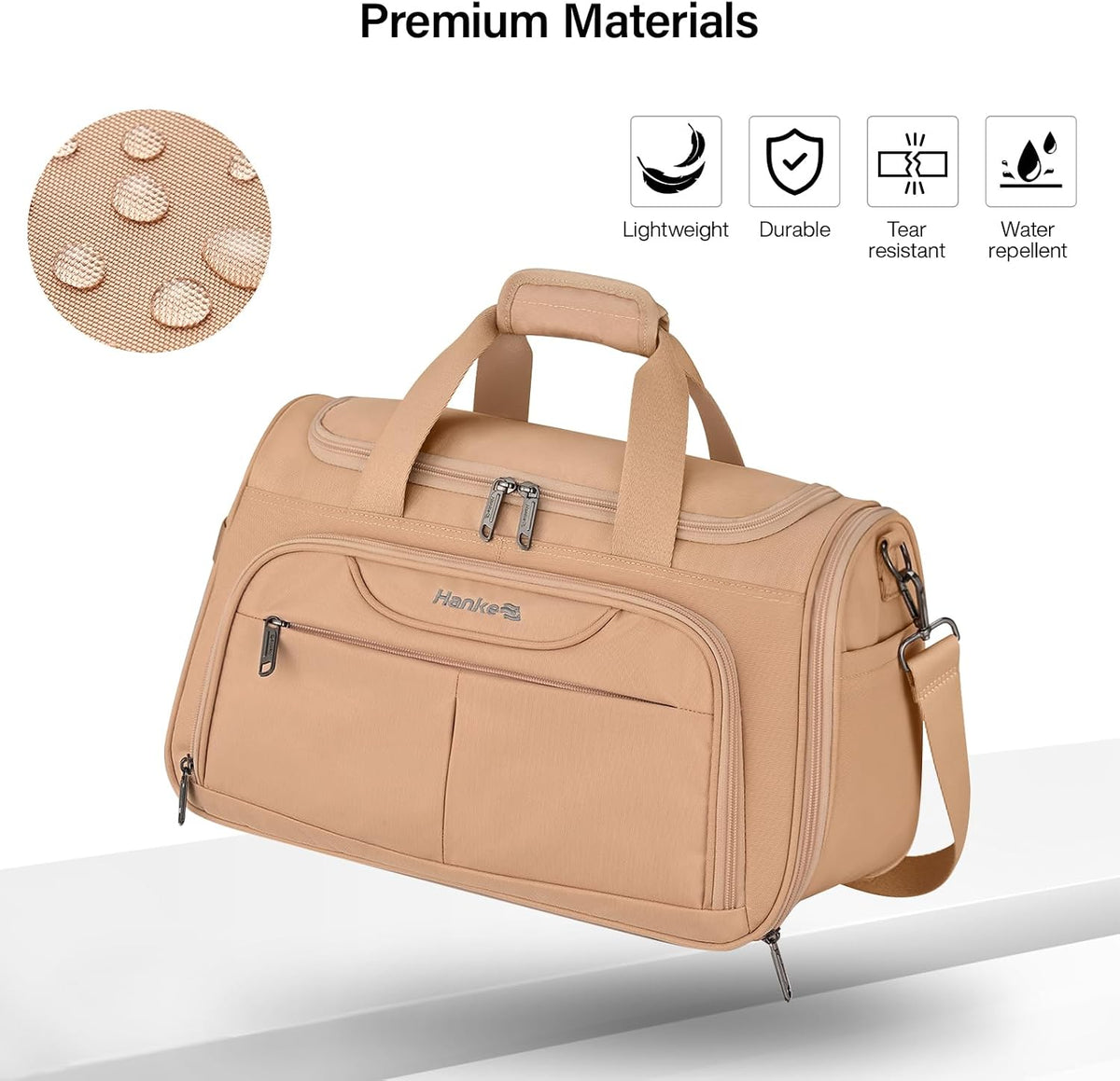 Small Underseat Carry On Luggage Bags for Travel with 10 Pockets. | Airline Approved Foldable Personal Bag w/ Luggage Sleeve; Tote Duffle & Bento Bag, Flight Attendant Weekender for Men & Women