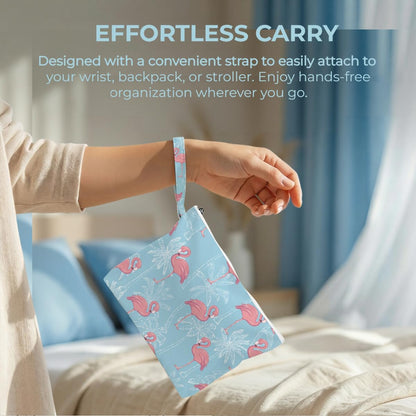 4 Pack Reusable Waterproof Wet Bag, Dry Wet Separation Storage Pouch for Travel Gym Beach Pool Swimsuits Toiletries Makeup Laundry Organizer