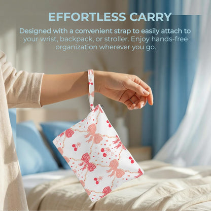 4 Pack Reusable Waterproof Wet Bag, Dry Wet Separation Storage Pouch for Travel Gym Beach Pool Swimsuits Toiletries Makeup Laundry Organizer