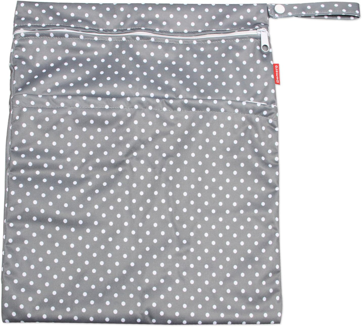 3pcs Travel Wet and Dry Bag with Handle for Cloth Diaper, Pumping Parts, Clothes, Swimsuit and More, Easy to Grab and Go, Black Arrows