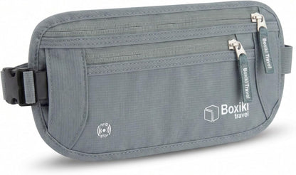RFID Blocking Money Belt for Travel – Ultra Comfortable Hidden Travel Wallet, Lightweight & Water-Resistant with Adjustable Strap – Secure Cash & Passport Holder for International Trips & Theme Parks