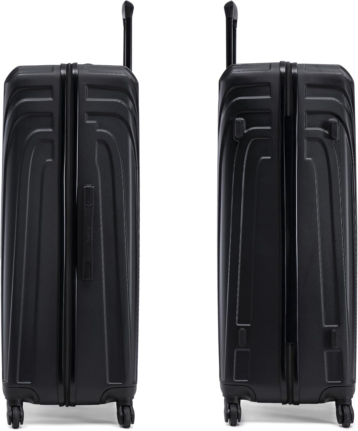 VASTY Luggage with Spinner Wheels | Durable Lightweight Hardshell Suitcase, Travel Bag with Handle and Trolley, 20-Inch Carry On Small Luggage | Black