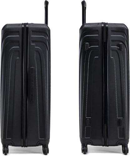VASTY Luggage with Spinner Wheels | Durable Lightweight Hardshell Suitcase, Travel Bag with Handle and Trolley, 20-Inch Carry On Small Luggage | Black