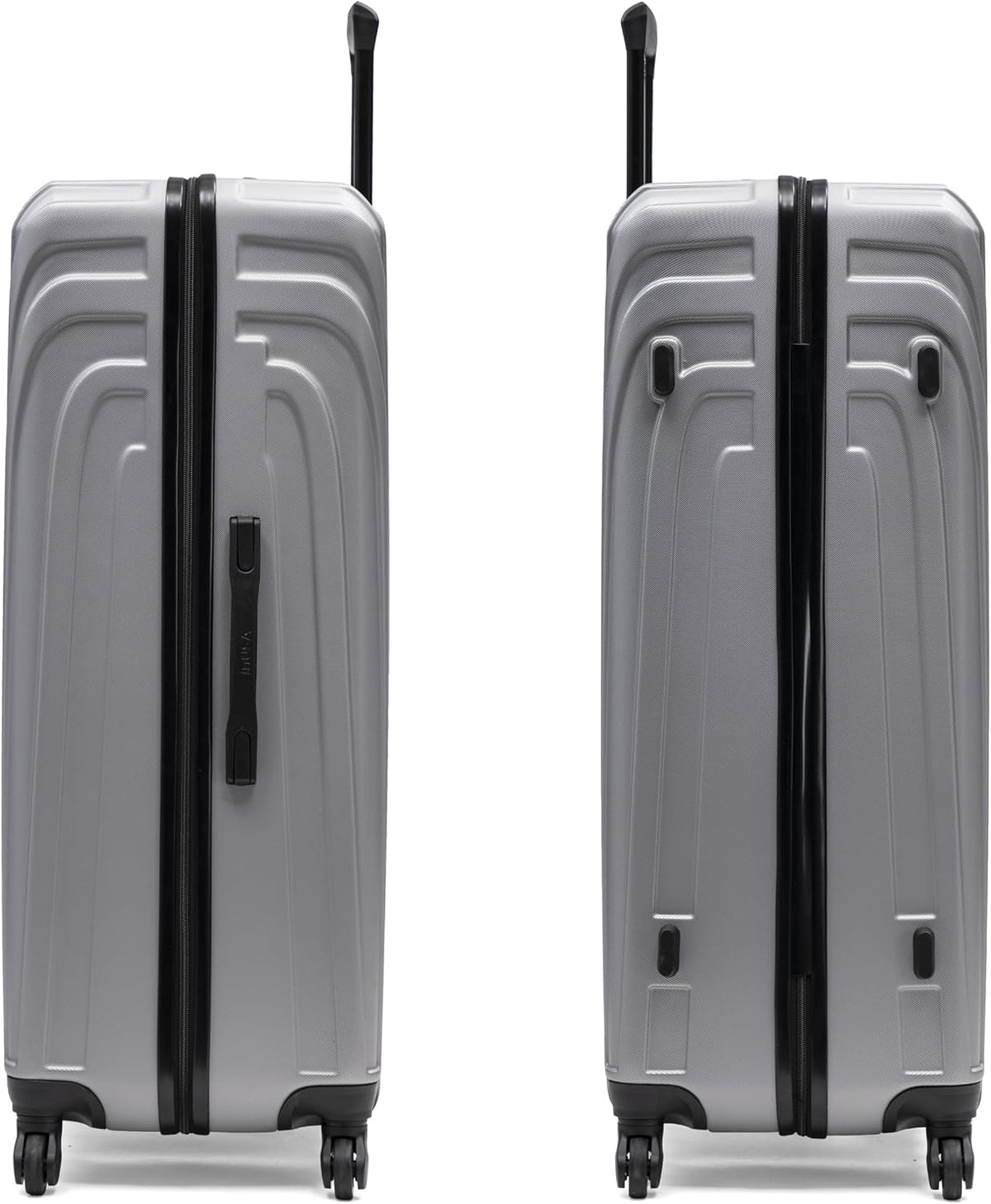 VASTY Luggage with Spinner Wheels | Durable Lightweight Hardshell Suitcase, Travel Bag with Handle and Trolley, 20-Inch Carry On Small Luggage | Black