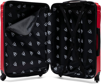 VASTY Luggage with Spinner Wheels | Durable Lightweight Hardshell Suitcase, Travel Bag with Handle and Trolley, 20-Inch Carry On Small Luggage | Black
