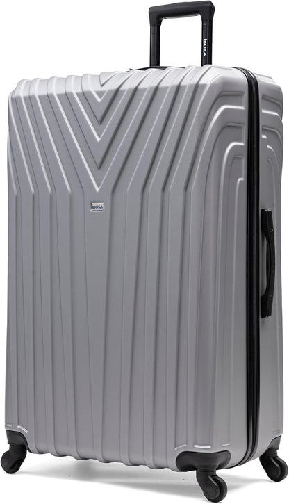 VASTY Luggage with Spinner Wheels | Durable Lightweight Hardshell Suitcase, Travel Bag with Handle and Trolley, 20-Inch Carry On Small Luggage | Black